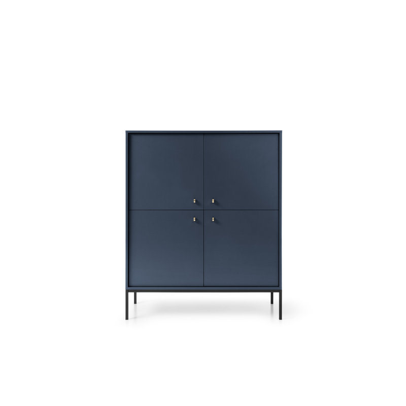 Hankey 103cm Sideboard, Navy blue