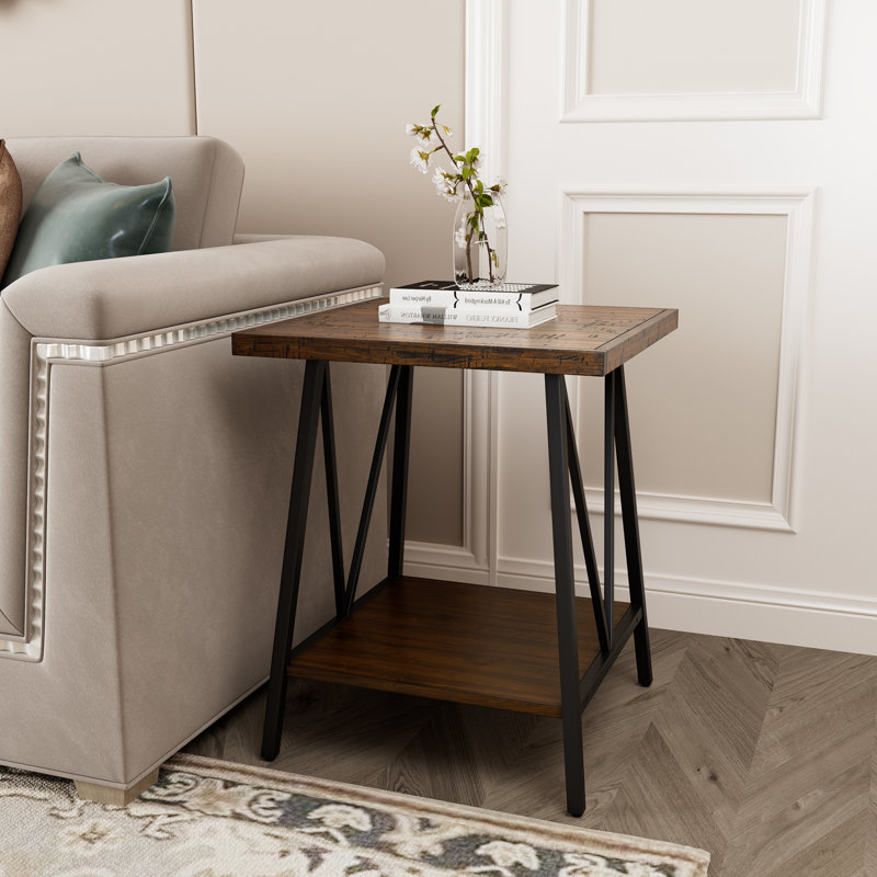 Aalexis 24" Tall End Table with Storage