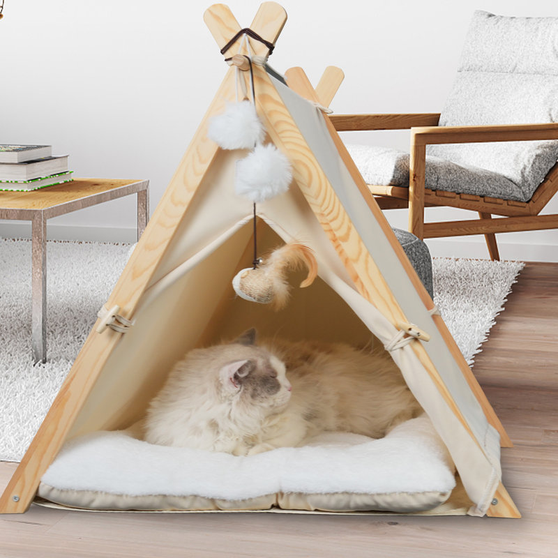 Lit pour chat Brylan, Beige