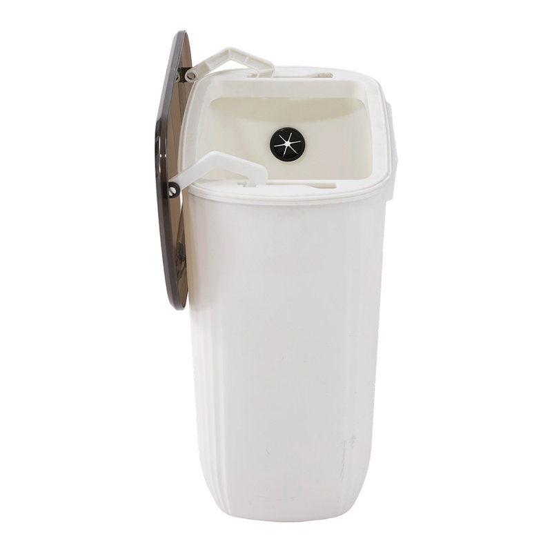 PP Touch Top Waste Bin, 11L, 29cm H x 26cm W x 15cm D