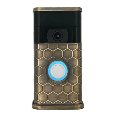 Housse de sonnette Honeycomb (compatible avec Ring 2nd Gen)