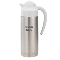 Nicollet Series, Vacuum Insulated Carafe, Stainless Vacuum, 1 liter, Flip  Top, Italian Leather