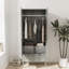 Hortencia Solid Wood Wardrobe-206069226