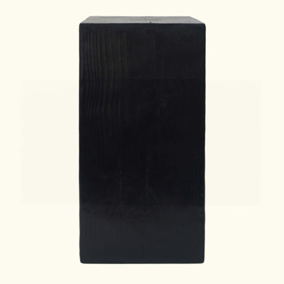 Densel Wood-Look MGO Pedestal Side Table by Millwood Pines