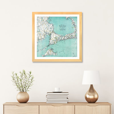 «Cape Cod and Vicinity Map» - impression