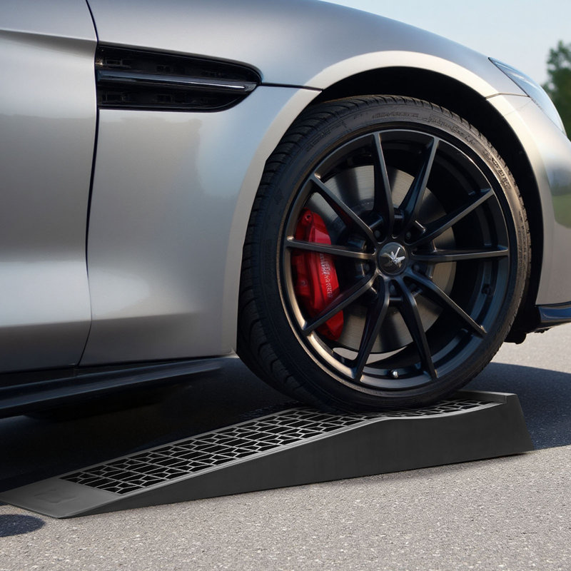 Car Ramps, 20000 lbs GVW Capacity, 2.56 in Lift Height, Portable Low Profile Car Service Ramps for Home Garage Maintenance & Oil Changes, Heavy Duty for Low Chassis Vehicle & Support Jack