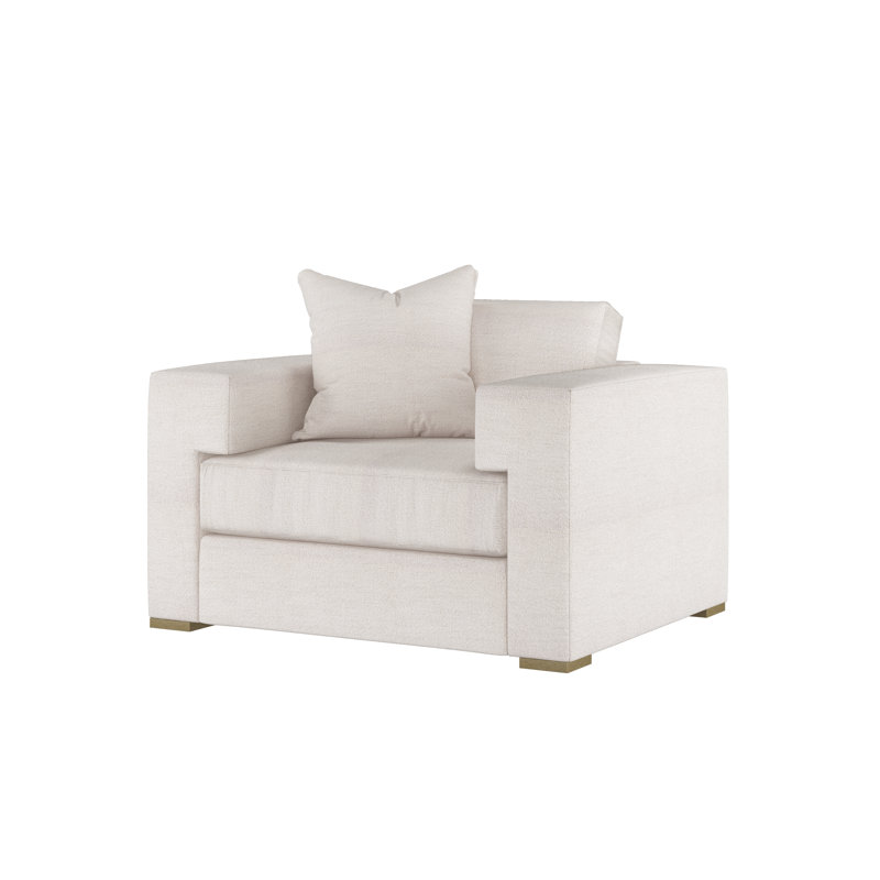 Fauteuil d'appoint Gabrielle, Merino Pearl (tissu performance) 1360-91, Dune