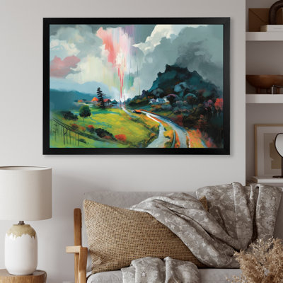 Cozy Countryside - Lakehouse, reproduction d'art mural