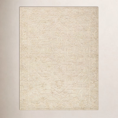 Savannah Handmade Wool Ivory Rug
