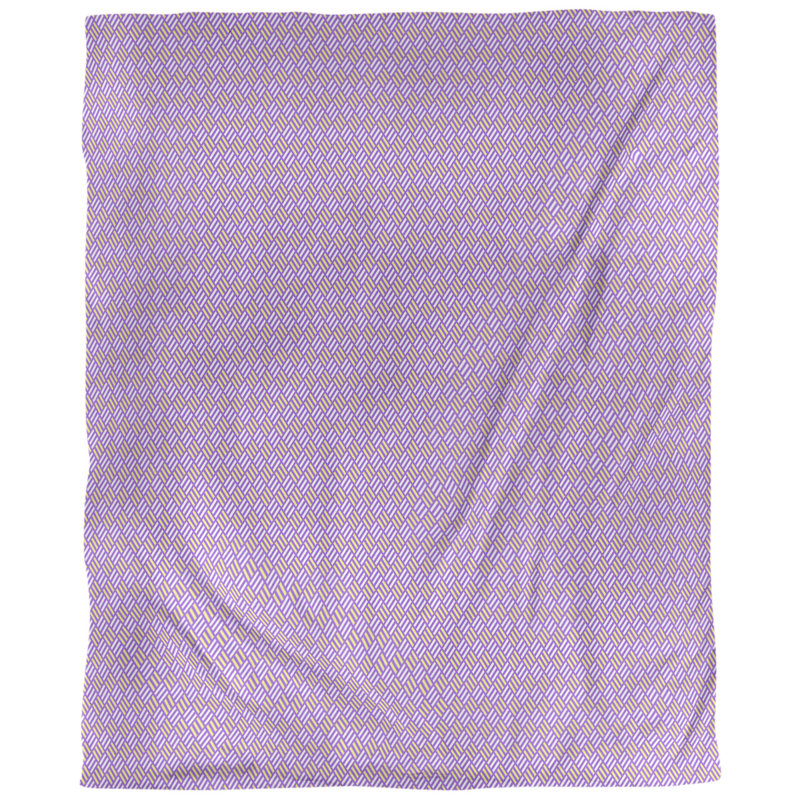 Housse de couette simple Katelyn Elizabeth, Housse de couette pour très grand lit, Mauve, Microfibre