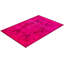 Tapis unique rose / rouge / brun foncé de 6 pi 3 po x 9 pi Overyed