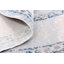 Tapis bleu clair / beige Padang Sidempuan-23541560
