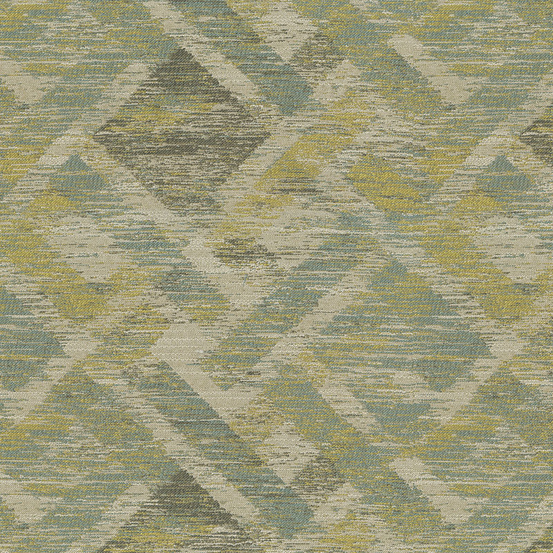 Abbeyshea Spinel Woven Jacquard Fabric By The Yard, Lichen