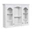 Armoire murale, armoire de salle de bain avec 2 portes en verre, rangement de salle de bain pour la maison