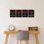 4 Piece Wrapped Canvas Wall Art