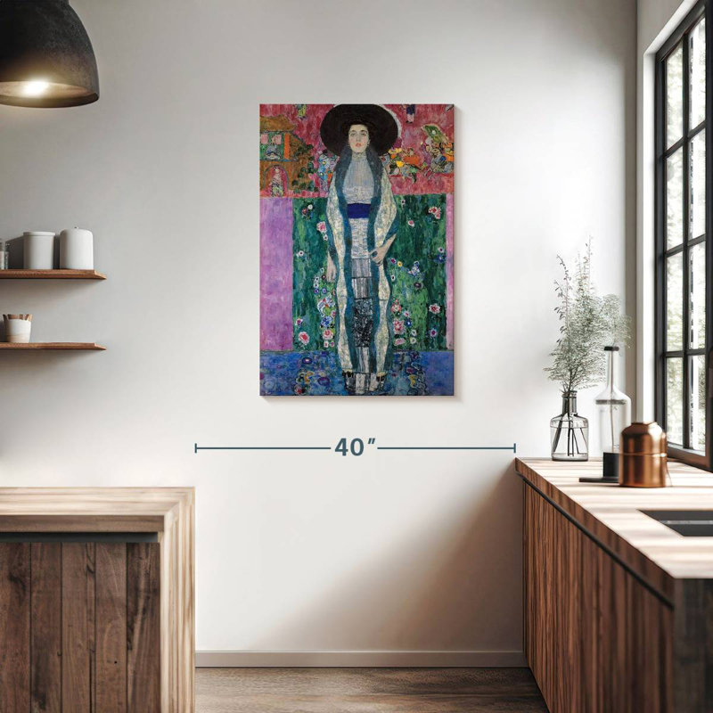Leisha Adele Bloch-Bauer II 1912, H 36 po x l 24 po
