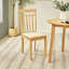 Tassia 45.5cm H Upholstered Slat Back Side Chair in Brown-1296016502