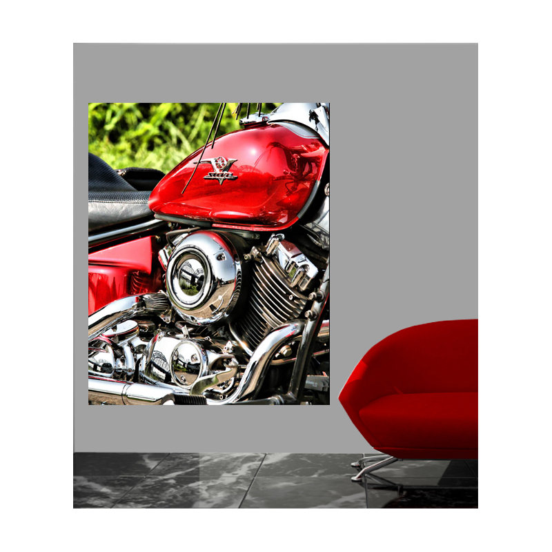 Adhésif décoratif Batie V Star, H 48 po x l 38,5 po