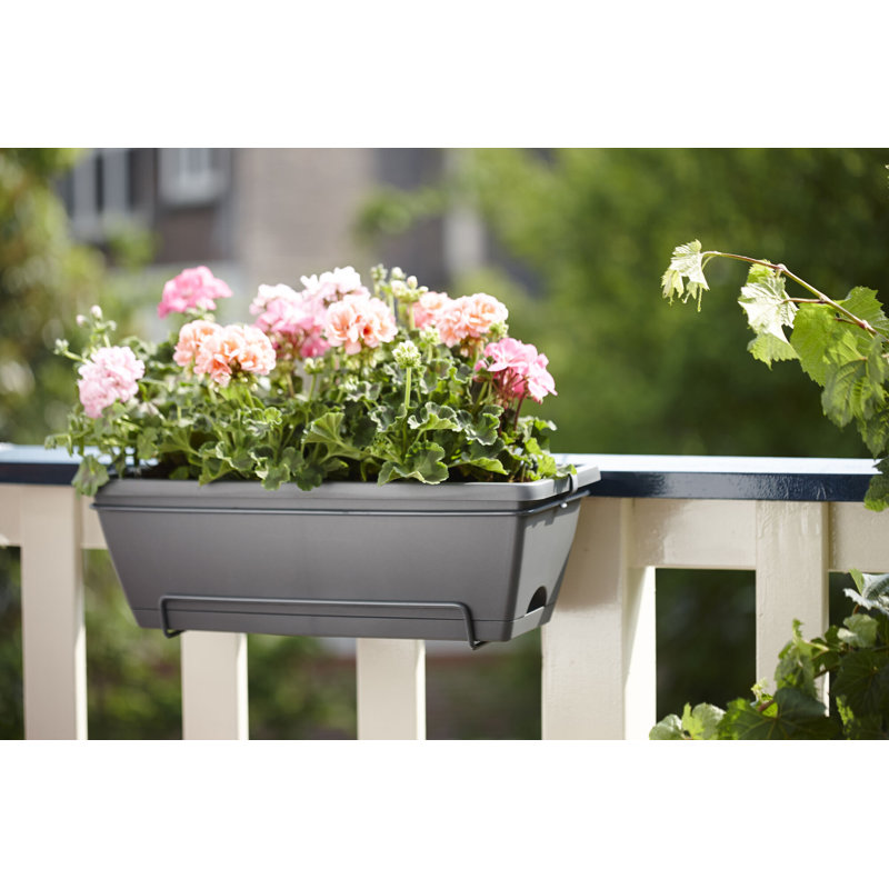 Barcelona Railing Planter, Anthracite