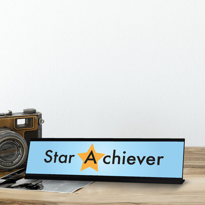 Enseigne d'étudiant Star Achiever