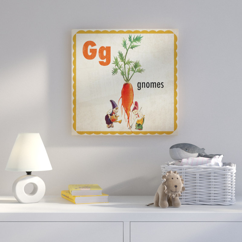 «Gnomes», reproduction sur toile tendue, H 48 po x l 48 po x P 1,5 po