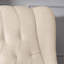 Fauteuil inclinable capitonné en tissu-1736306029