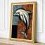 Leaping Dolphin Mid-Century - Wrapped Canvas-1041829233-1041829235