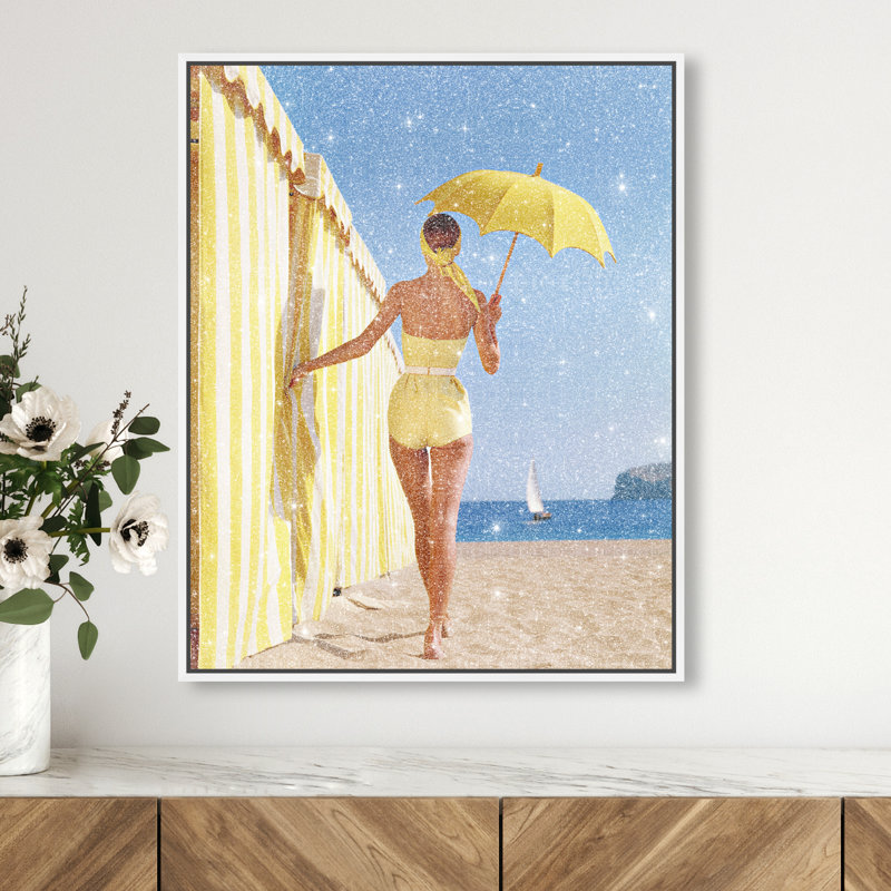 Vogue Cabana II Print by Oliver Gal, 36"H x 45"W, Gallery Wrapped