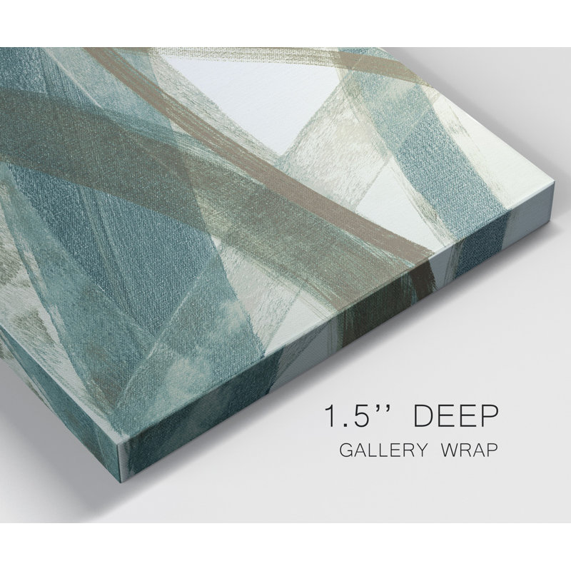 «Intertwined I», impression sur toile tendue, H 24 po x l 12 po x P 1 po