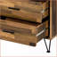 Dressers, 6-Drawer Timeless Walnut Finish | Particle Board Veneer