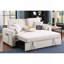 Causeuse-lit convertible avec console rabattable-709288293