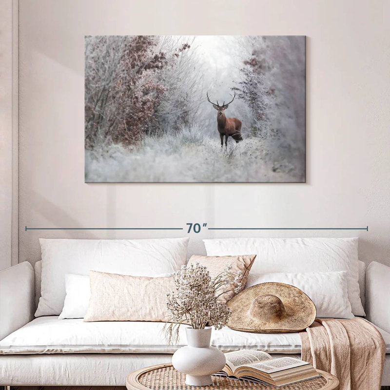Crowle Deer, 30" H x 45" W