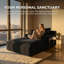 Méridienne surdimensionnée en velours côtelé FSedeo, canapé-lit moderne pour un confort et un style ultimes-282877969