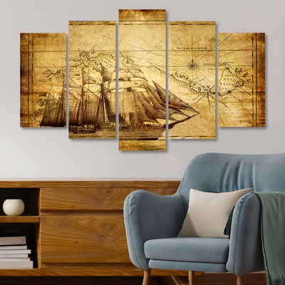 Stunning 5-Piece Decorative MDF Wall Art Set, 39.4 x 23.6 inches | 100% MDF with 0.1 inch Thickness, UV Digital Printing | Perfect for Living Room, Bedroom & Office Decor, Stylish & Eye-Catching Design