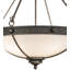 Luminaire suspendu unique à 5 lumières Freya