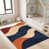 mid century wave abstract