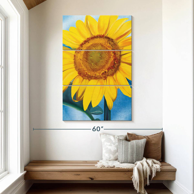 Tournesol jaune Harnek, H 50 po x l 32 po