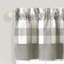 Panneau de rideau simple semi-diaphane avec passe-tringle Antheia-323002534-323002533