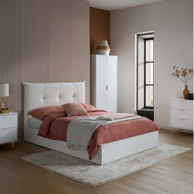 Bethzaida 2 Drawer Fluted Bedside