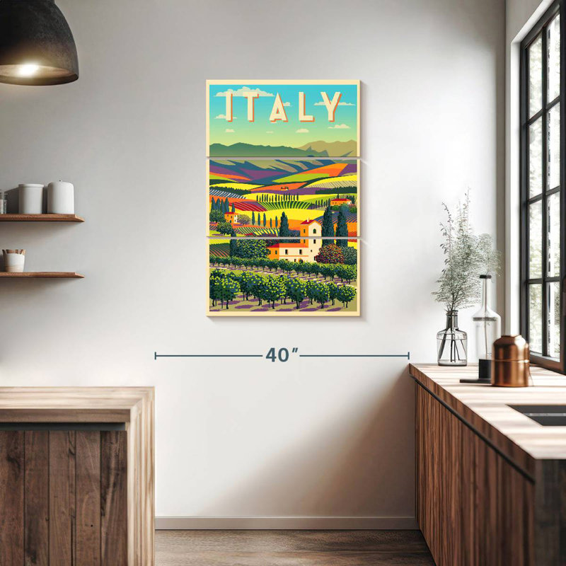 Affiche Alvord, Italie, H 38 po x l 24 po