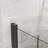 34"X 72" Bifold Frameless Glass Shower Door 1/4 Inch Tempered Clear Glass Pivot Swing Shower Panel, Foldable-120984702