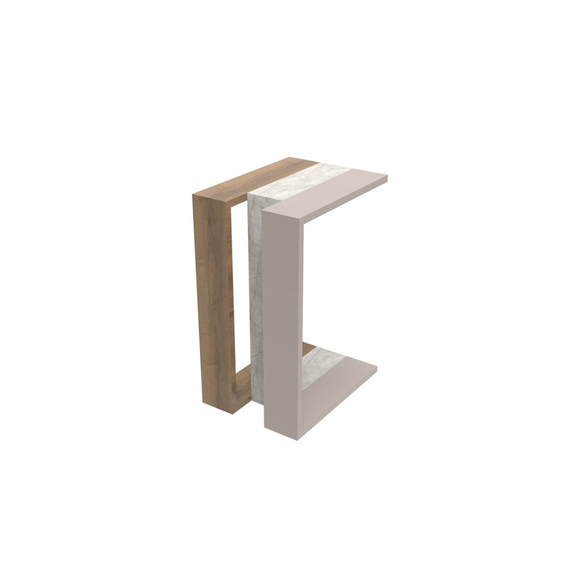 Aldelbert Pedestal End Table