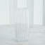 Pleated Glass Vase-Clear