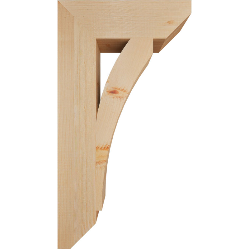 Support latté 3 1/2 po x P 14 po x H 26 po Thorton, Sapin de Douglas, H 26 po x l 3,5 po x P 14 po