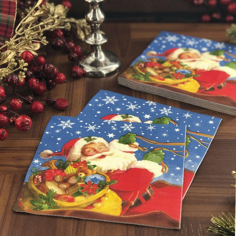 Serviettes de Noël, Ensemble de 200