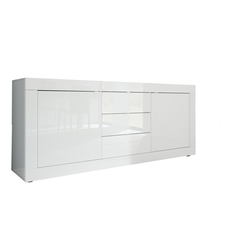 Dashown 210 Cm Wide 3 Drawer Sideboard