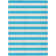 Washable Striped Indoor / Outdoor Rug