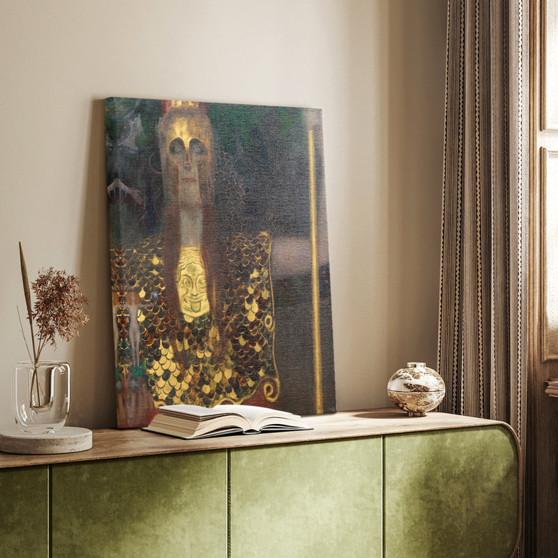 Gustav Klimt - reproduction sur toile tendue, H 28 po x l 19 po