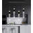4-Light Modern Rectangular Dimmable Led Crystal Chandelier-1289534494-1289534495