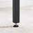 Bar Table Grey, Adjustable Feet Pad, Comfortable Seating Area With Grey Pu Leather Stools - Versatile Use